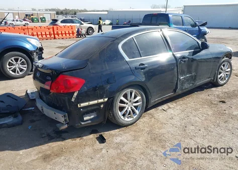 2008 Infiniti G35X from USA, damaged, VIN JNKBV61F68M254685